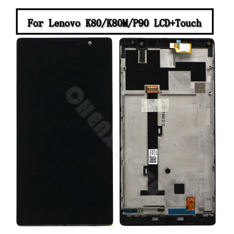 For 5.5" Lenovo K80 K80M P90 LCD Display+Touch Screen Digitizer Assembly With Frame For 5.5" Lenovo K80M LCD Display Replacement
For 5.5" Lenovo K80 K80M P90 LCD Display+Touch Screen Digitizer Assembly With Frame For 5.5" Lenovo K80M LCD Display Replacement