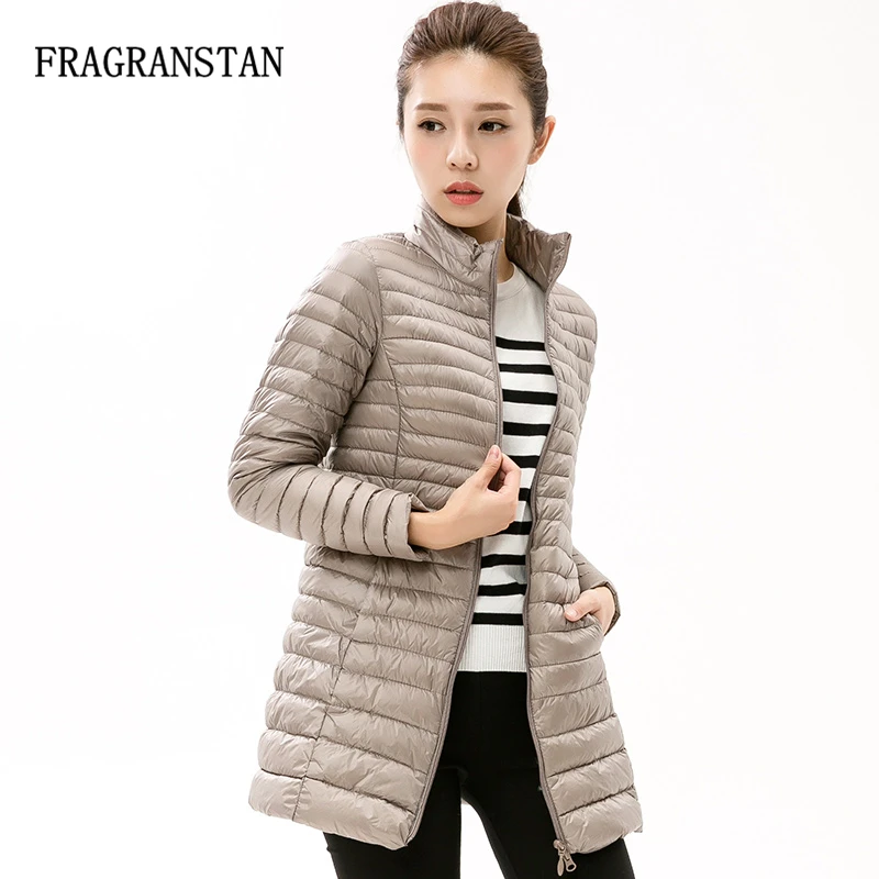 90% White Duck Down Jacket Women Winter New Fashion Waterproof Light Warm Soft Solid Color Long Coat Large Size Slim Parkas LY87
90% White Duck Down Jacket Women Winter New Fashion Waterproof Light Warm Soft Solid Color Long Coat Large Size Slim Parkas LY87