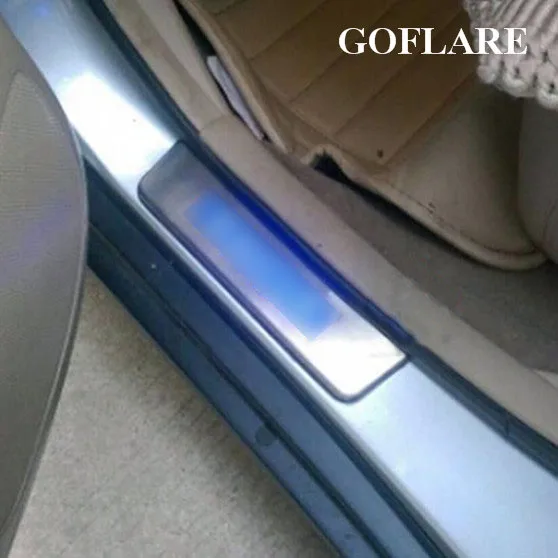 Car styling led auto door sill for Nissan Tiida C11 Latio Versa accessories 2004-2010 illuminated sills scuff plates thresholds
Car styling led auto door sill for Nissan Tiida C11 Latio Versa accessories 2004-2010 illuminated sills scuff plates thresholds