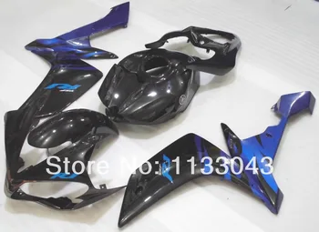 100%NEW Blue black flame fairing kit for Yamaha YZF R1 07 08 YZF-R1 07-08 YZF1000 R1 07 08 YZF R1 2007 2008 TTT fairings +7gifts 
100%NEW Blue black flame fairing kit for Yamaha YZF R1 07 08 YZF-R1 07-08 YZF1000 R1 07 08 YZF R1 2007 2008 TTT fairings +7gifts