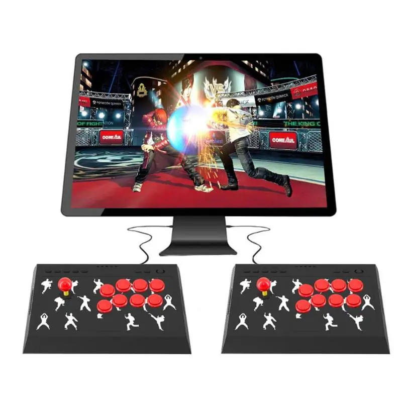 Fight Stick J3D Joystick for Xinput/Nintend Switch PC Game Handle Rocker Fight Stick for Switch Action Game Controller for NS
Fight Stick J3D Joystick for Xinput/Nintend Switch PC Game Handle Rocker Fight Stick for Switch Action Game Controller for NS