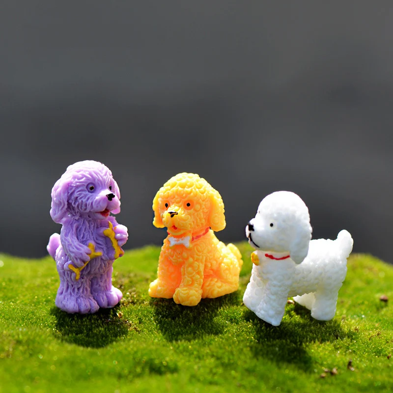 Resin cute puppy/dog/Poodle model home animal figurines Toys miniatures/terrarium mini fairy garden DIY accessories ornaments
Resin cute puppy/dog/Poodle model home animal figurines Toys miniatures/terrarium mini fairy garden DIY accessories ornaments
