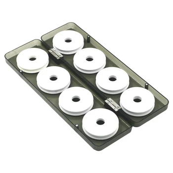 8pcs Foam Fishing Winding Board Fishing Line Bobbin Spools with Plastic Box for Fishing Line Rig Storage
8pcs Foam Fishing Winding Board Fishing Line Bobbin Spools with Plastic Box for Fishing Line Rig Storage