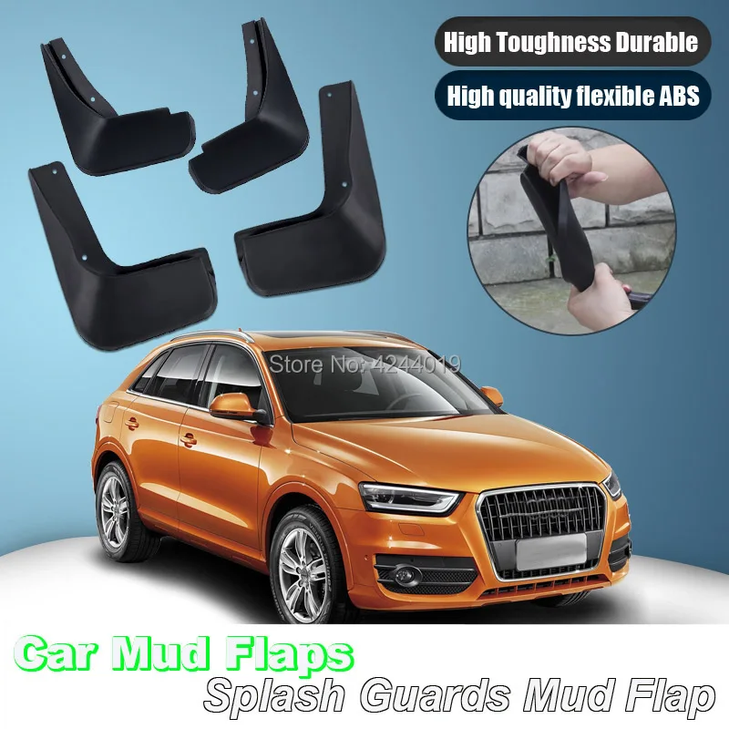 For Audi Q3 2011-2018 Mudflaps Splash Guards Mud Flap Front Rear Mudguards Fender 
For Audi Q3 2011-2018 Mudflaps Splash Guards Mud Flap Front Rear Mudguards Fender