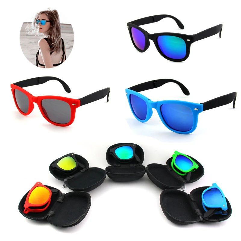 Vintage Foldable Sunglasses Fashion Brand Designer Women Men Eyewear UV400 Sun glasses Original BOX Unisex
Vintage Foldable Sunglasses Fashion Brand Designer Women Men Eyewear UV400 Sun glasses Original BOX Unisex