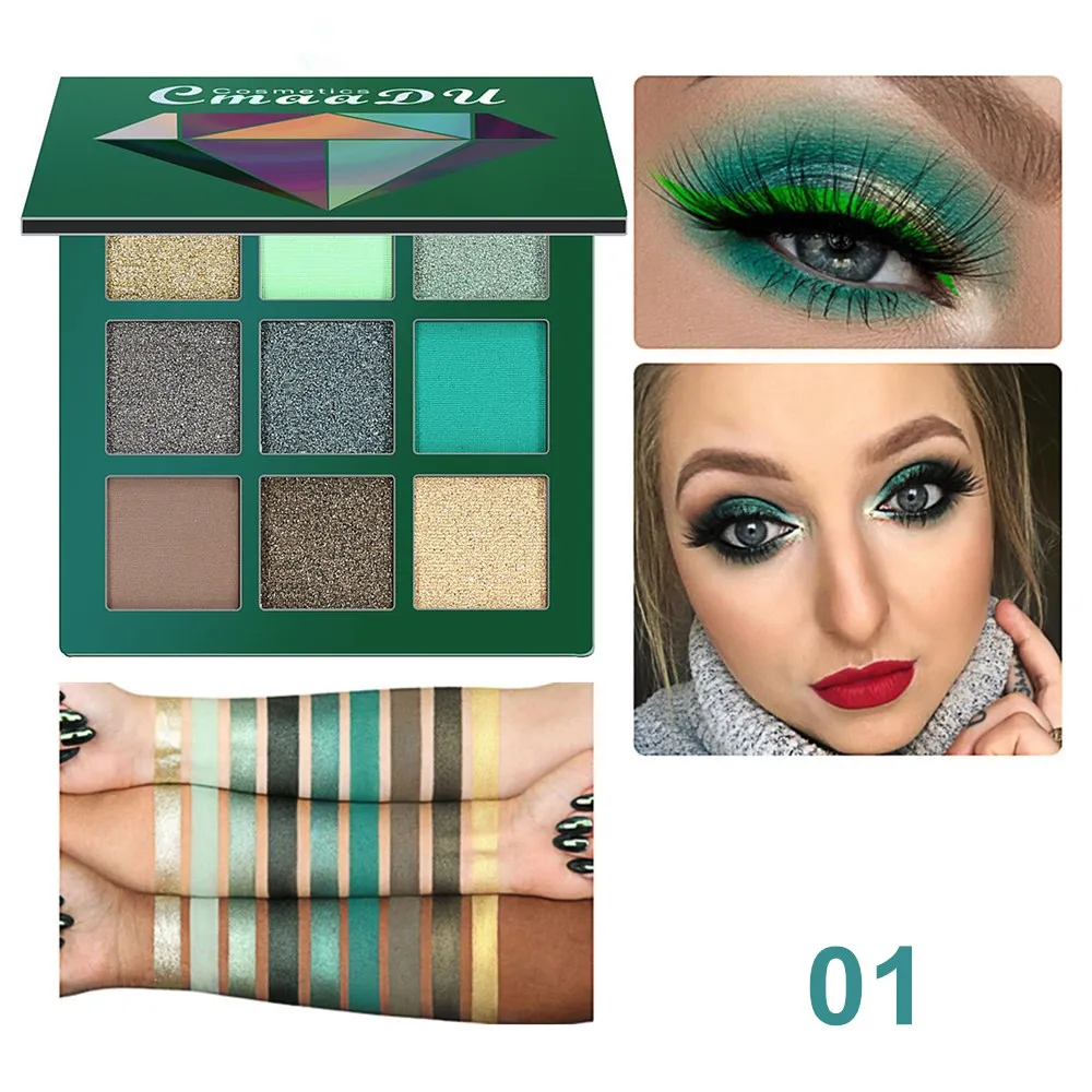 CmaaDu 9 Color Glitter Eyeshadow Palette Diamond Shimmer Eye Shadow Cosmetic Palette Eyes Makeup Women Shiny Shadows Maquillage
CmaaDu 9 Color Glitter Eyeshadow Palette Diamond Shimmer Eye Shadow Cosmetic Palette Eyes Makeup Women Shiny Shadows Maquillage