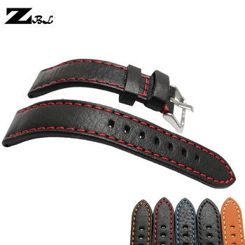 Italian cowhide watch leather strap 20mm 22mm 24mm watch strap genuine leather watch band stitched wristband watch accessories
Italian cowhide watch leather strap 20mm 22mm 24mm watch strap genuine leather watch band stitched wristband watch accessories