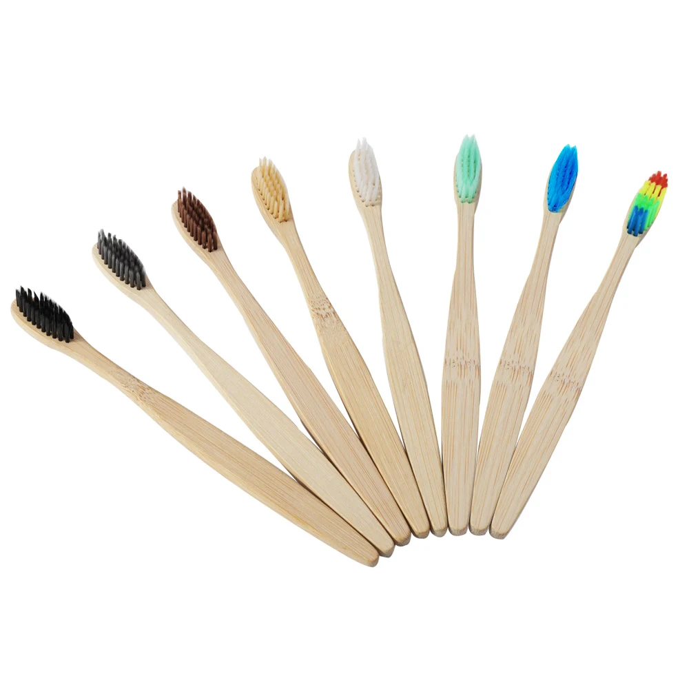 1PC Environmental Bamboo Charcoal Toothbrush For Oral Health Soft Bristle Wood Handle Toothbrush Whitening Rainbow Tooth Brush
1PC Environmental Bamboo Charcoal Toothbrush For Oral Health Soft Bristle Wood Handle Toothbrush Whitening Rainbow Tooth Brush