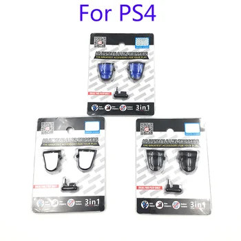 3pcs for PS4 Dualshock 4 PS4 Slim PS4 Pro3 in 1 R2 L2 Adjustable Trigger Extenders W/ Dust plug Dual Triggers Attachment
3pcs for PS4 Dualshock 4 PS4 Slim PS4 Pro3 in 1 R2 L2 Adjustable Trigger Extenders W/ Dust plug Dual Triggers Attachment