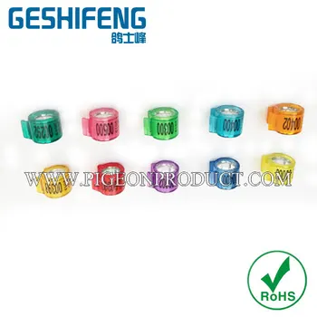 Netherlands type with tail serial also can print your name phone picture on holland pigeon ring
Netherlands type with tail serial also can print your name phone picture on holland pigeon ring