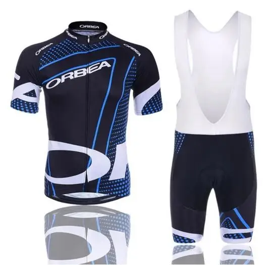 Quick Dry Cycling Jersey GEL Pad 2017 Brand Orbea Pro Team Short Sleeve Cycling Jersey Maillot Ropa Ciclismo Cycling Clothing