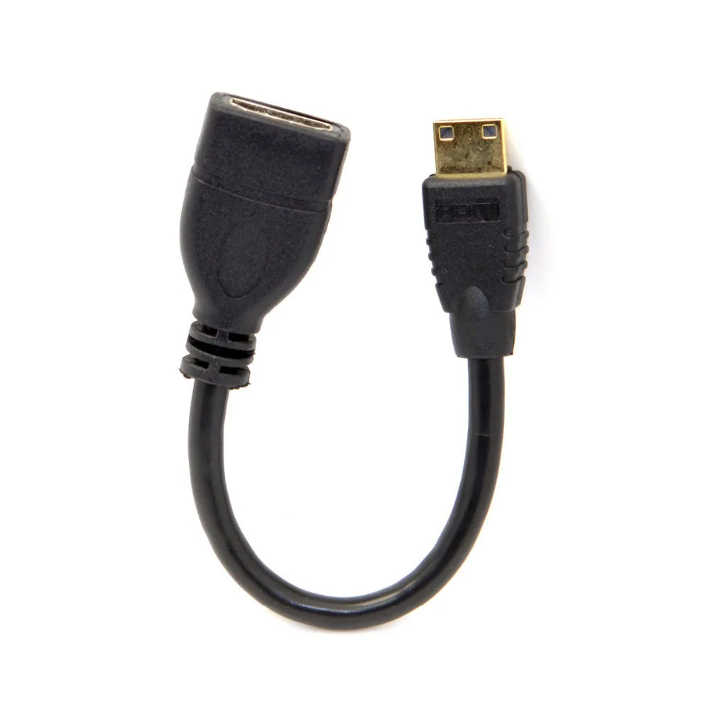 CYDZ Type C MINI HDMI Male to HDMI Female Extension for DV Sony Cannon MP4 Camera DC DV
CYDZ Type C MINI HDMI Male to HDMI Female Extension for DV Sony Cannon MP4 Camera DC DV