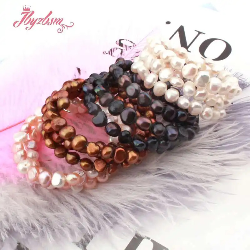 6-8mm Freefrom White Pink Gray Natural Freshwater Pearl Fashion Jewerly Adjustbale Bracelet for Women Chritmats New Year Gift
6-8mm Freefrom White Pink Gray Natural Freshwater Pearl Fashion Jewerly Adjustbale Bracelet for Women Chritmats New Year Gift
