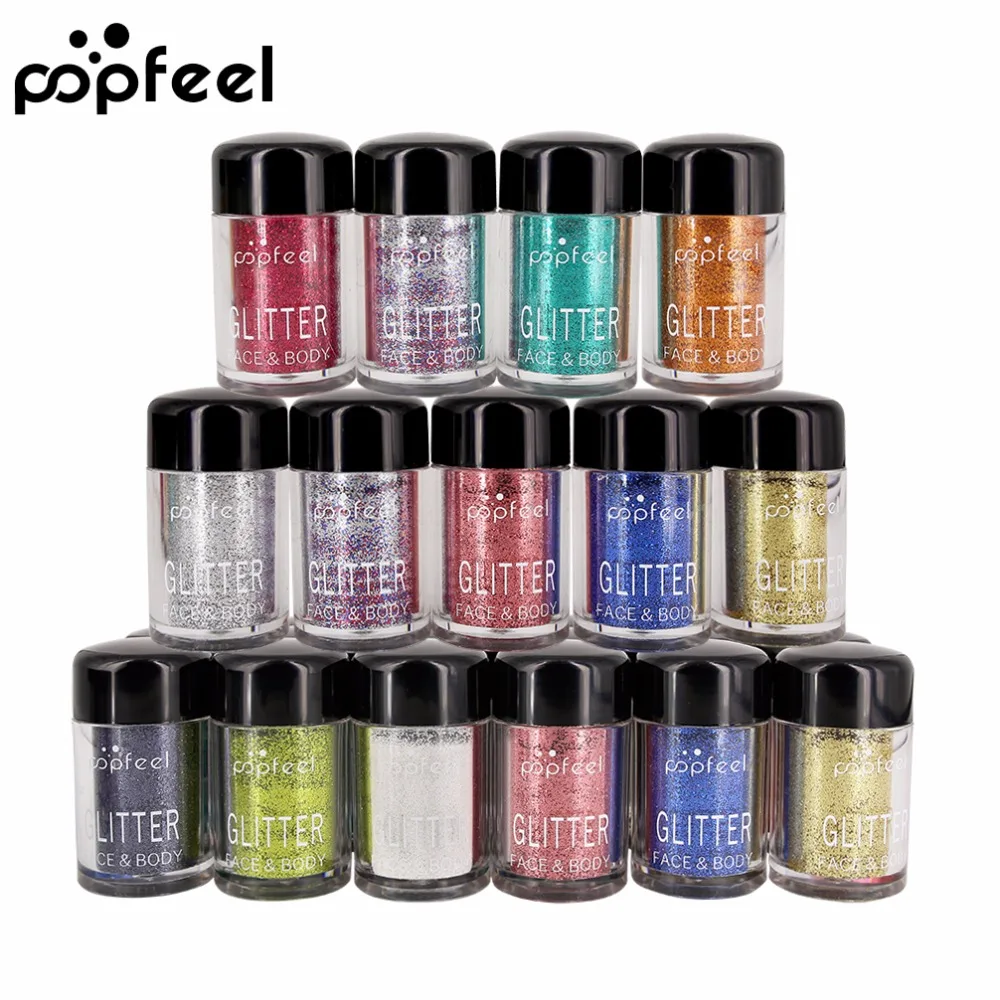 Popfeel 12pcs/set Shimmer Loose Powder Glitter Set Face Kit Long-lasting of Matte Eyeshadow Pigment 3D Metallic Eye Shadow BD044
Popfeel 12pcs/set Shimmer Loose Powder Glitter Set Face Kit Long-lasting of Matte Eyeshadow Pigment 3D Metallic Eye Shadow BD044