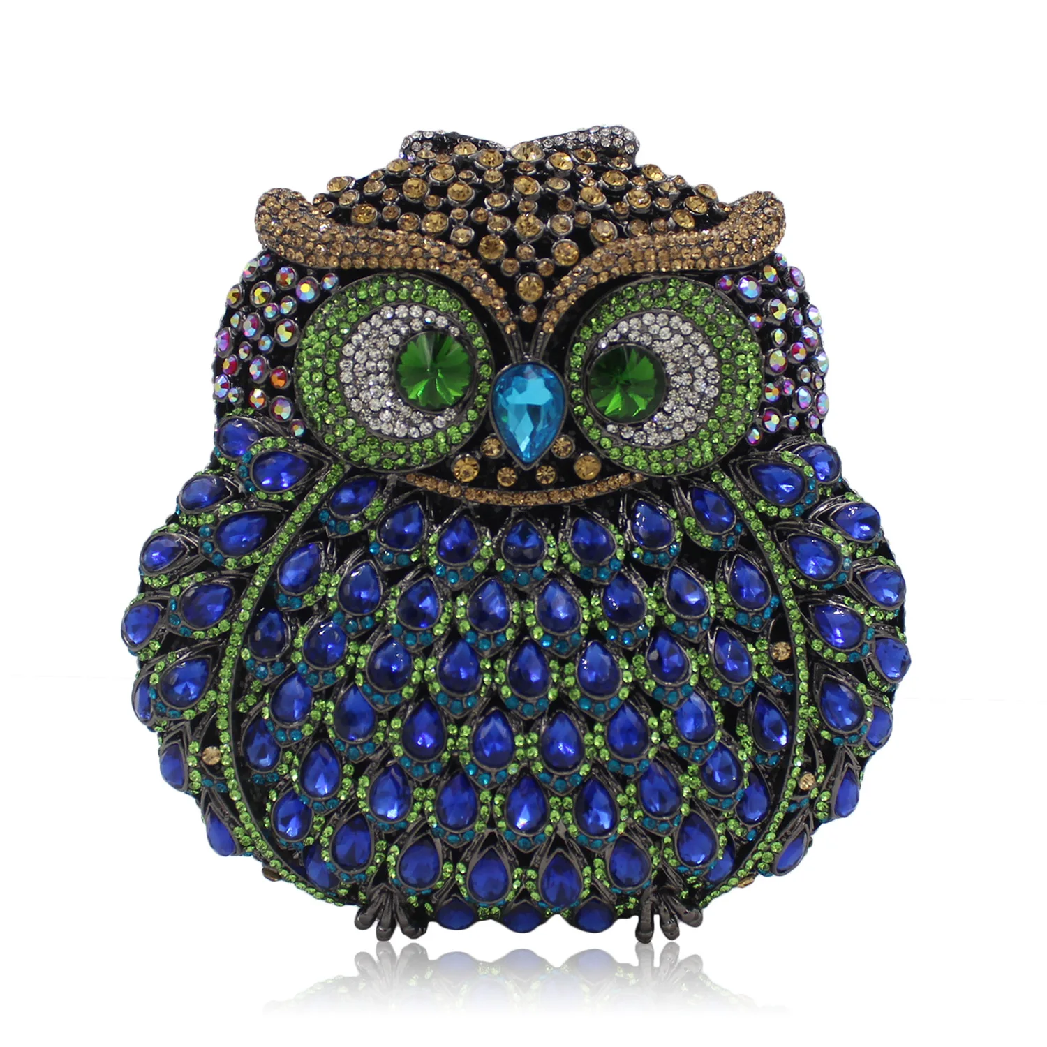Luxury Diamond Women Owl Bag Female Bling Bling Crystal Hooters Shape Evening Bags Small Mini Handbag borse da donna
Luxury Diamond Women Owl Bag Female Bling Bling Crystal Hooters Shape Evening Bags Small Mini Handbag borse da donna