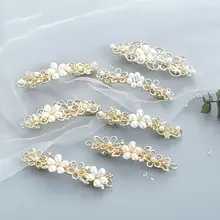 1pc Korean Pearl Fower Hairpin Wild Ins Bangs Clip Girl Spring Hair Pins For Women Girls Barrettes Styling Tool Hair Accessories 
1pc Korean Pearl Fower Hairpin Wild Ins Bangs Clip Girl Spring Hair Pins For Women Girls Barrettes Styling Tool Hair Accessories