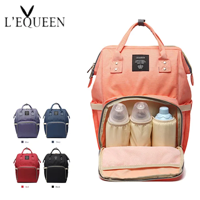 Lequeen Brand Designer Mummy Maternity Nappy Bag Large Capacity Baby Bag Travel Backpack Nursing Bag for Baby Care
Lequeen Brand Designer Mummy Maternity Nappy Bag Large Capacity Baby Bag Travel Backpack Nursing Bag for Baby Care