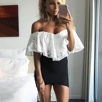 KANCOOLD Bodysuit high quality Ladies Bardot Frill Off Shoulder Lace Bodysuit Stretch Party Leotard Bodysuits women feb5
KANCOOLD Bodysuit high quality Ladies Bardot Frill Off Shoulder Lace Bodysuit Stretch Party Leotard Bodysuits women feb5