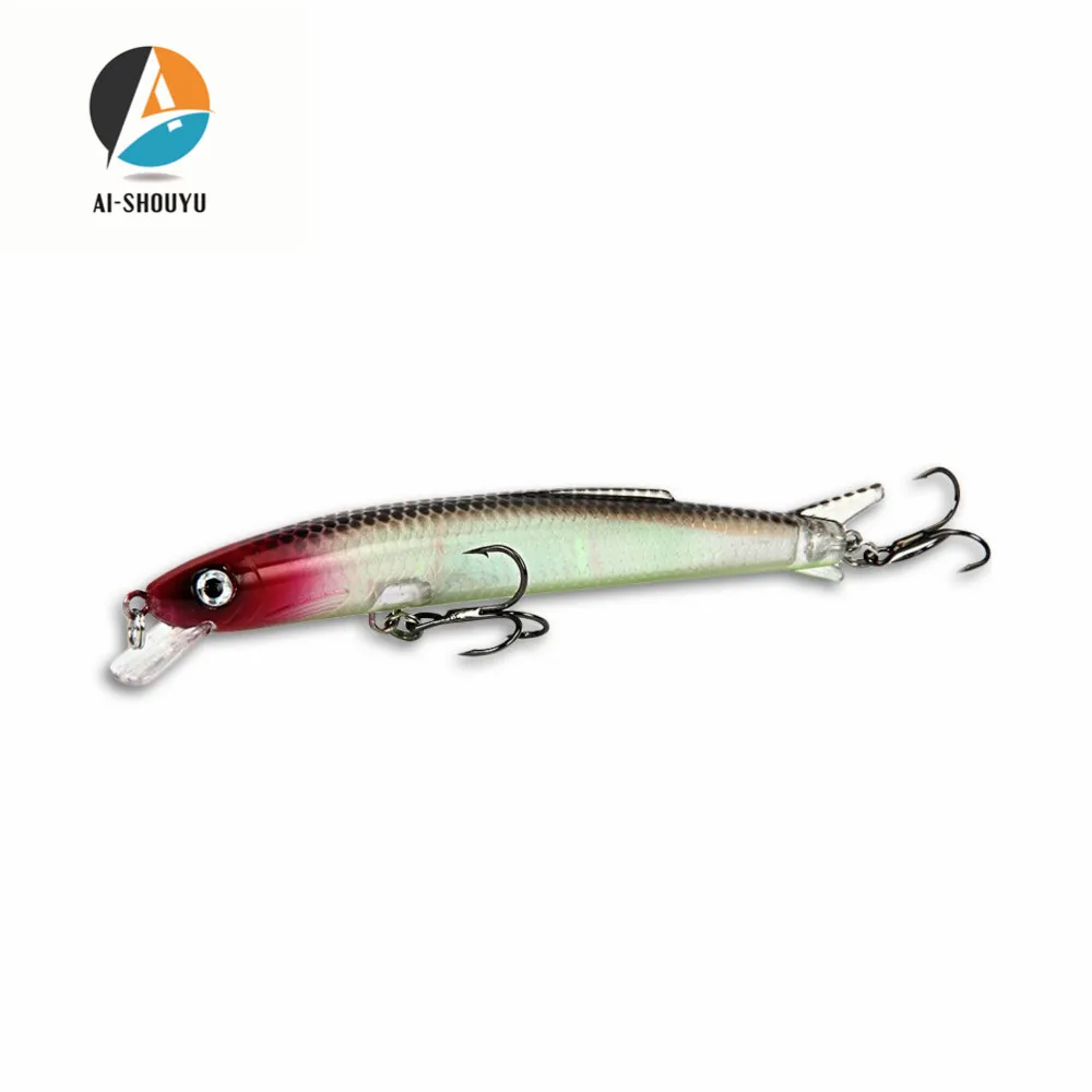 AI-SHOUYU 1pcs 2018 New Design Fishing Lures 3D Eyes Floating Minnow 11cm 13g Hard Aritificial Wobblers Pesca Isca Baits
AI-SHOUYU 1pcs 2018 New Design Fishing Lures 3D Eyes Floating Minnow 11cm 13g Hard Aritificial Wobblers Pesca Isca Baits
