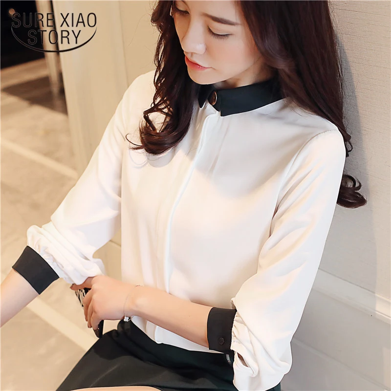 new arrived 2018 spring blouse women long sleeve chiffon shirt female fashion shirt office lady blouse D435 30
new arrived 2018 spring blouse women long sleeve chiffon shirt female fashion shirt office lady blouse D435 30