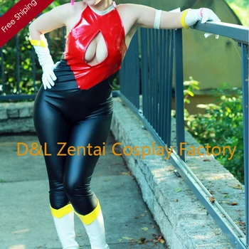 Free Shipping DHL Custom Made Cutie Honey Black with Red Sleeveless PVC Unisex Leotard Jumpsuit PV1706
Free Shipping DHL Custom Made Cutie Honey Black with Red Sleeveless PVC Unisex Leotard Jumpsuit PV1706