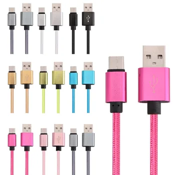 500pcs/lot 1m 3FT Braided nylon fabric Type C cable Accessory Bundles for MacBook Xiaomi 4C Letv Oneplus Nexus 5X
500pcs/lot 1m 3FT Braided nylon fabric Type C cable Accessory Bundles for MacBook Xiaomi 4C Letv Oneplus Nexus 5X