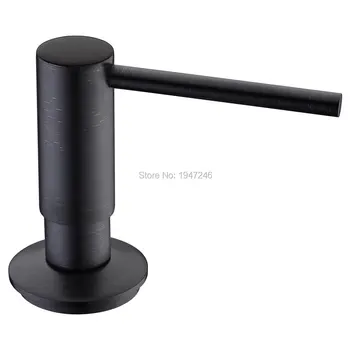 New High Quality Matt black In Deck Mount Pump Countertop Kitchen Sink Soap Dispenser Set With ABS Pump
New High Quality Matt black In Deck Mount Pump Countertop Kitchen Sink Soap Dispenser Set With ABS Pump