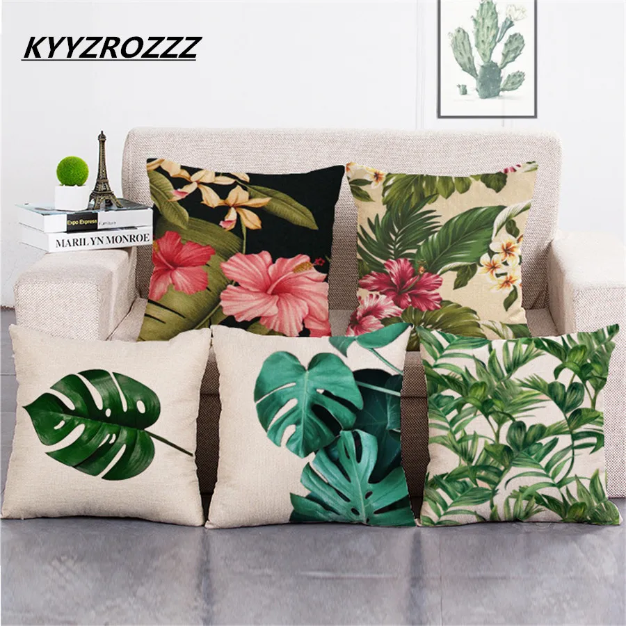 Palm Tree Cushion Cover Green Leaf Tropical Plant Flamingo Birds Pillow Cases Eye Protection Oil Paint Bedroom Sofa Decor
Palm Tree Cushion Cover Green Leaf Tropical Plant Flamingo Birds Pillow Cases Eye Protection Oil Paint Bedroom Sofa Decor
