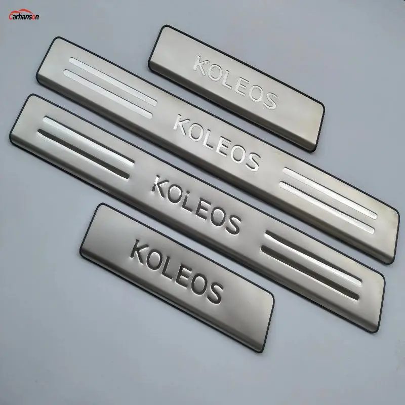 car styling for renault koleos accessories stainless steel door sill sills scuff plates pedal guard trims car stickers 2017 2018
car styling for renault koleos accessories stainless steel door sill sills scuff plates pedal guard trims car stickers 2017 2018
