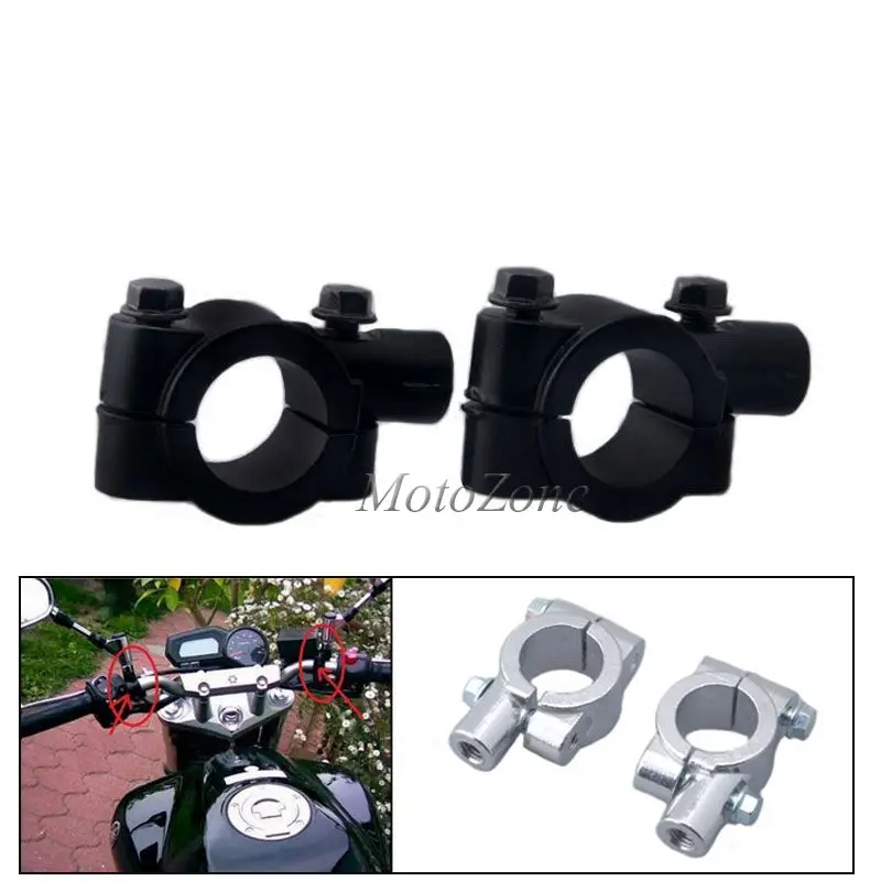 7/8 Inch 22MM Handlebar Aluminum Motorcycle Mirror Adapter Holder Mount Bracket Clamp 10MM Suit For Harley Kawasaki Honda
7/8 Inch 22MM Handlebar Aluminum Motorcycle Mirror Adapter Holder Mount Bracket Clamp 10MM Suit For Harley Kawasaki Honda