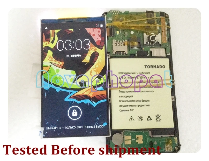 Novaphopat 100% tested Display For Explay Tornado LCD Screen Display Replacement + tracking 
Novaphopat 100% tested Display For Explay Tornado LCD Screen Display Replacement + tracking