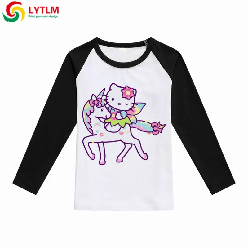 LYTLM Unicorn Shirt Girls Long Sleeve Autumn 2018 Hello Kitty T Shirts for Girls Vetement Enfant Fille Children Girls Clothes
LYTLM Unicorn Shirt Girls Long Sleeve Autumn 2018 Hello Kitty T Shirts for Girls Vetement Enfant Fille Children Girls Clothes