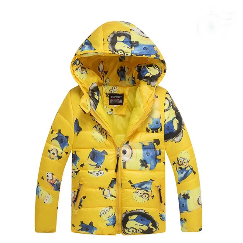 Winter jacket for Boys clothes despicable me jacket children outerwear Hooded coats cartoon baby boy clothes kids Down coat 10y
Winter jacket for Boys clothes despicable me jacket children outerwear Hooded coats cartoon baby boy clothes kids Down coat 10y