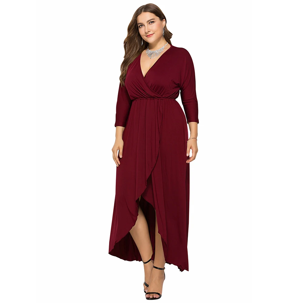 Wipalo Women Autumn Dress Plus Size Long Sleeve Elegant Party Dress Vestidos Chiffon Loose Solid Dress Jesery Maxi Dress XXXXL
Wipalo Women Autumn Dress Plus Size Long Sleeve Elegant Party Dress Vestidos Chiffon Loose Solid Dress Jesery Maxi Dress XXXXL