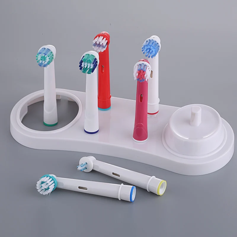 Electric Toothbrushes Holder Stand Support White Tooth Brush Heads Base With Charger Hole For Oral B 3709 3728 D18 | Бытовая техника