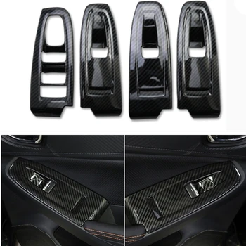 4Pcs Carbon Fiber Colros Car Interior Window Switch panel Decoration Cover Tirm For Subaru XV 2018 Car Styling Accessories Cover
4Pcs Carbon Fiber Colros Car Interior Window Switch panel Decoration Cover Tirm For Subaru XV 2018 Car Styling Accessories Cover