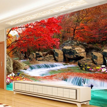 Chinese Style 3D Wall Mural Wall Paper Natural Landscape Xiangshan Red Leaves Crane Photo Wallpaper Mural 3D Room Landscape
Chinese Style 3D Wall Mural Wall Paper Natural Landscape Xiangshan Red Leaves Crane Photo Wallpaper Mural 3D Room Landscape