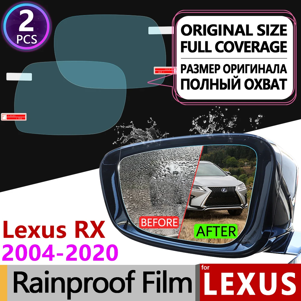for Lexus RX 2004-2020 RX300 RX330 RX350 RX270 RX200t RX450h 350 Full Cover Anti Fog Films Rearview Mirror Rainproof Accessories
for Lexus RX 2004-2020 RX300 RX330 RX350 RX270 RX200t RX450h 350 Full Cover Anti Fog Films Rearview Mirror Rainproof Accessories