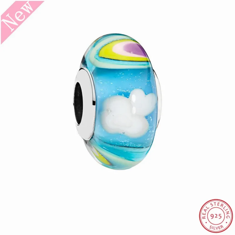 Colorful Iridescent Rainbow&Fluffy Clouds Glass Murano Beads for Jewelry Making DIY Fit PANDORA Charms Silver 925 Original P5045
Colorful Iridescent Rainbow&Fluffy Clouds Glass Murano Beads for Jewelry Making DIY Fit PANDORA Charms Silver 925 Original P5045