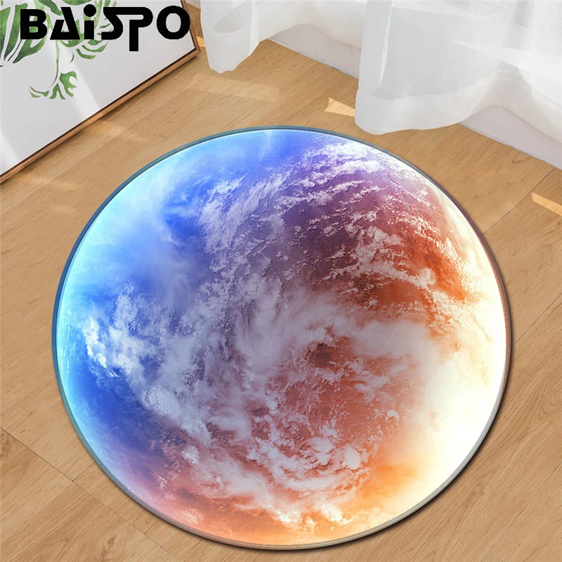 BAISPO Bathroom Rug SetPlanet Round Bathroom European Classical Carpet Non-Slip Room Computer Upholstery Office Chair Mat
BAISPO Bathroom Rug SetPlanet Round Bathroom European Classical Carpet Non-Slip Room Computer Upholstery Office Chair Mat