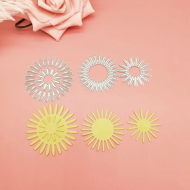 4 pcs Sunflower Flower Metal Cutting Die Cutter Knife Mold for clear stamp Scrapbook Scrapbooking Card making Metal Die Cutter
4 pcs Sunflower Flower Metal Cutting Die Cutter Knife Mold for clear stamp Scrapbook Scrapbooking Card making Metal Die Cutter