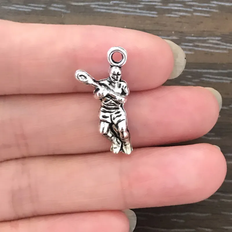 20PCS DIY Charm Sport Baseball Player Charm Zinc Alloy Pendant Charm for Bracelet Necklace Earring Jewelry Making
20PCS DIY Charm Sport Baseball Player Charm Zinc Alloy Pendant Charm for Bracelet Necklace Earring Jewelry Making