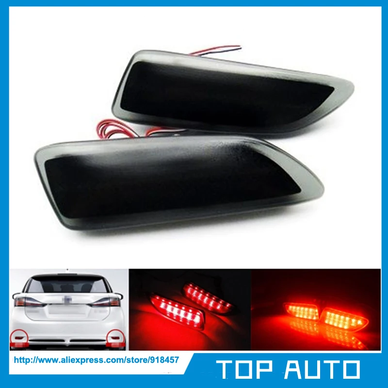 LY013-2 Black Lens Rear Bumper Reflector LED Tail Brake Stop Lights for Lexus CT200h Toyota Corolla
LY013-2 Black Lens Rear Bumper Reflector LED Tail Brake Stop Lights for Lexus CT200h Toyota Corolla
