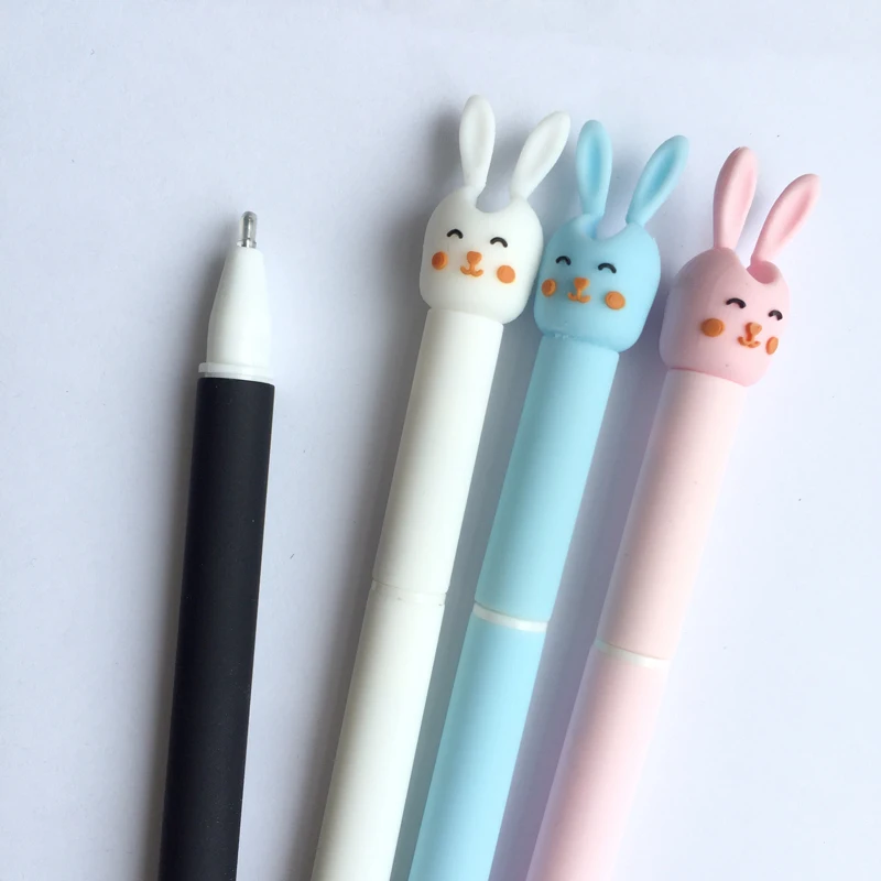 2PCS Cute Rabbit Velvet Silicone Gel Pen Rollerball Pen School Office Supply Student Stationery 0.5mm
2PCS Cute Rabbit Velvet Silicone Gel Pen Rollerball Pen School Office Supply Student Stationery 0.5mm