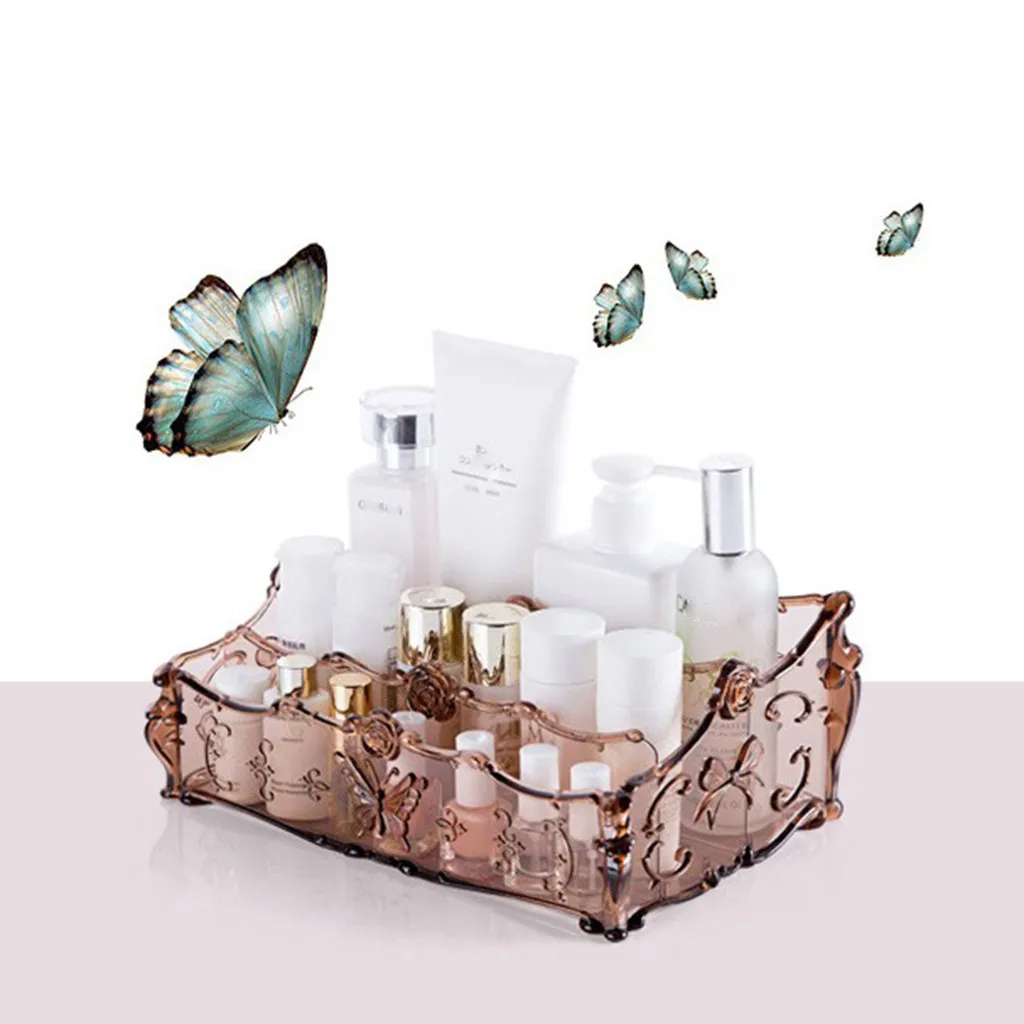 Desktop Storage Box Cosmetic Skin Care Products Plastic Storage Rack Plastic Makeup Organizer Make Up Brush Organizer hot sale
Desktop Storage Box Cosmetic Skin Care Products Plastic Storage Rack Plastic Makeup Organizer Make Up Brush Organizer hot sale