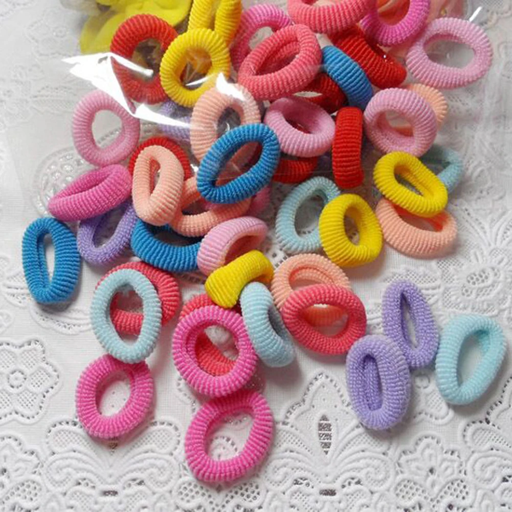 New Chidren Cotton Ponytail Holder Hair Rope Towel Circle Elastic Hair Bands Headwear Hair Accessories Mixed-color 100Pcs/Set
New Chidren Cotton Ponytail Holder Hair Rope Towel Circle Elastic Hair Bands Headwear Hair Accessories Mixed-color 100Pcs/Set