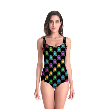 Gothic skull Swimsuit Women One Piece Vintage Swimwear Slimming Bodysuit Female Bathing Suit Wide Strap Beach Wear quality -11
Gothic skull Swimsuit Women One Piece Vintage Swimwear Slimming Bodysuit Female Bathing Suit Wide Strap Beach Wear quality -11