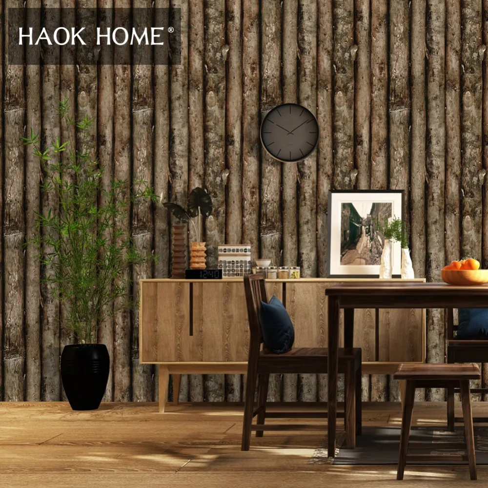 HaokHome Vintage Wood 3D Wallpaper Rolls Brown/Black Wooden Plank Panel Mural Living Room Home Kitchen Bathroom Decoration
HaokHome Vintage Wood 3D Wallpaper Rolls Brown/Black Wooden Plank Panel Mural Living Room Home Kitchen Bathroom Decoration