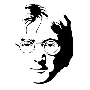 10.4cm*14.6cm John Lennon Fashion Decor Car Sticker Vinyl Car Styling Decal Black/Silver S3-6918
10.4cm*14.6cm John Lennon Fashion Decor Car Sticker Vinyl Car Styling Decal Black/Silver S3-6918