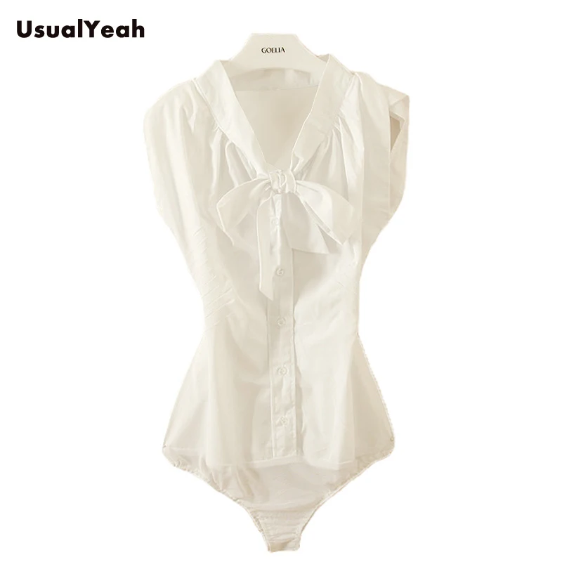 UsualYeah Casual Women Sailor Collar BOW Petal Sleeve Body Shirt Summer Sleeve Cotton Blouse Fashion Office Shirts white SY0153
UsualYeah Casual Women Sailor Collar BOW Petal Sleeve Body Shirt Summer Sleeve Cotton Blouse Fashion Office Shirts white SY0153